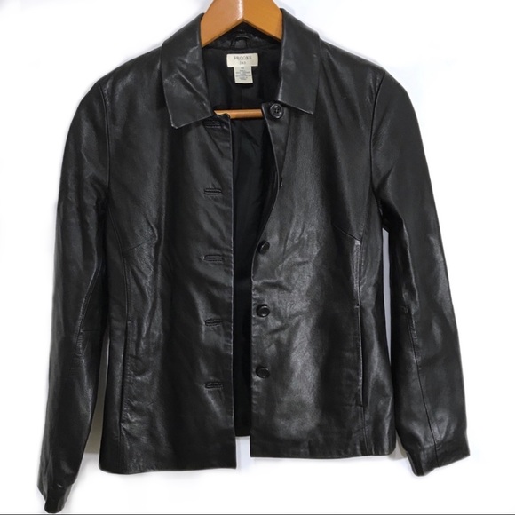 Brooks Brothers Jackets & Blazers - Brooks 346 Leather Coat